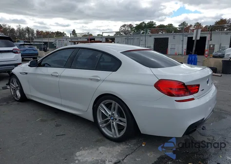 2014 BMW 650I Gran Coupe xDrive from USA, damaged, VIN WBA6B4C5XED098941